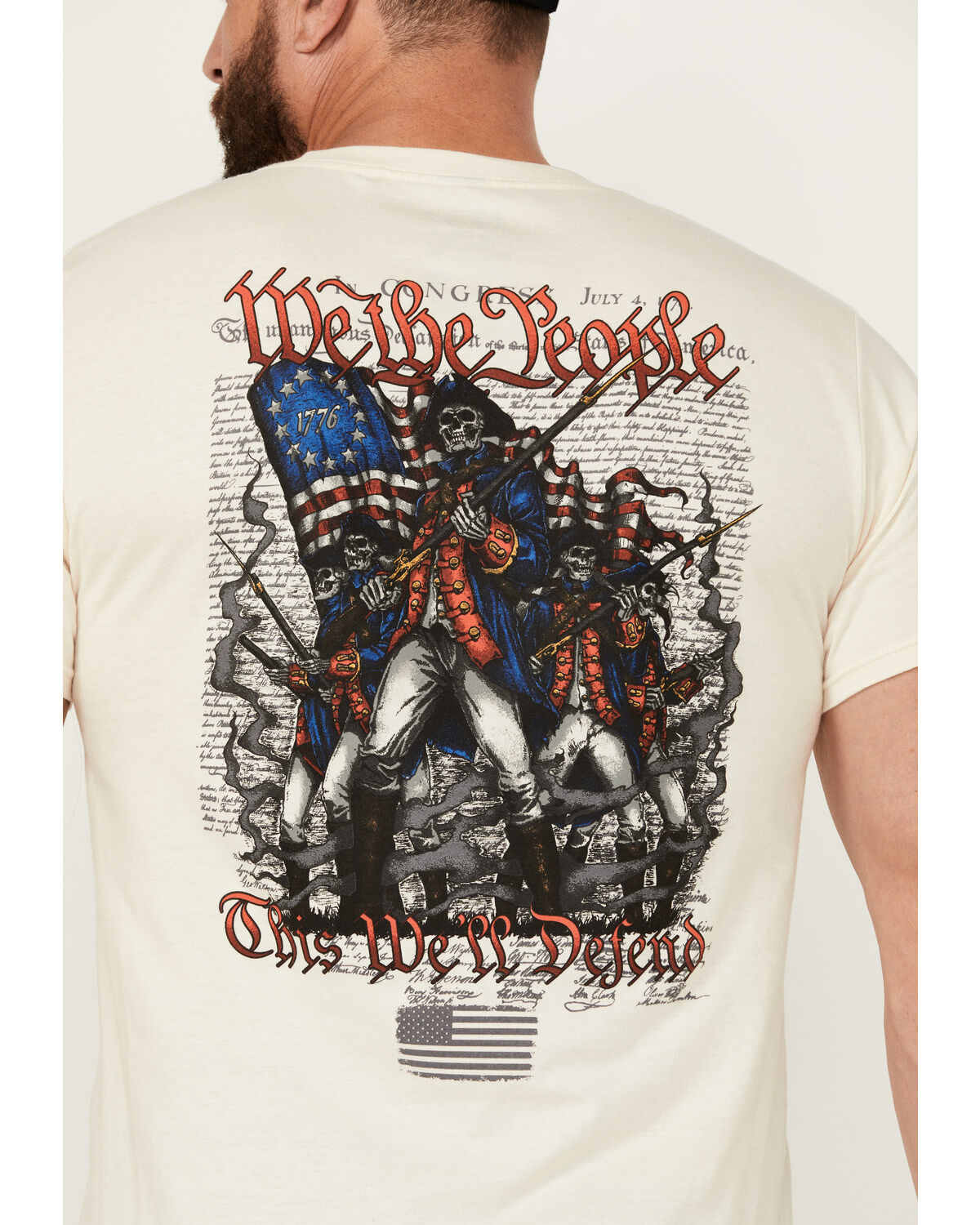 Product Name:  Howitzer Men's Patriot Short Sleeve Graphic T-Shirt