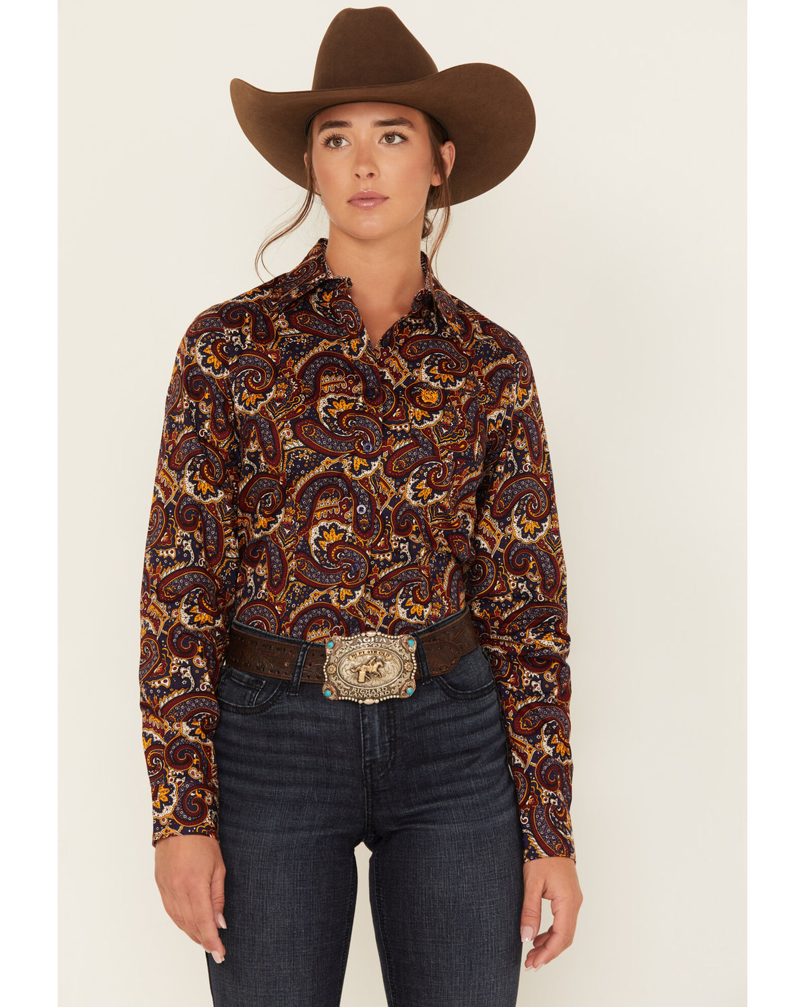 Cinch women's button best sale up