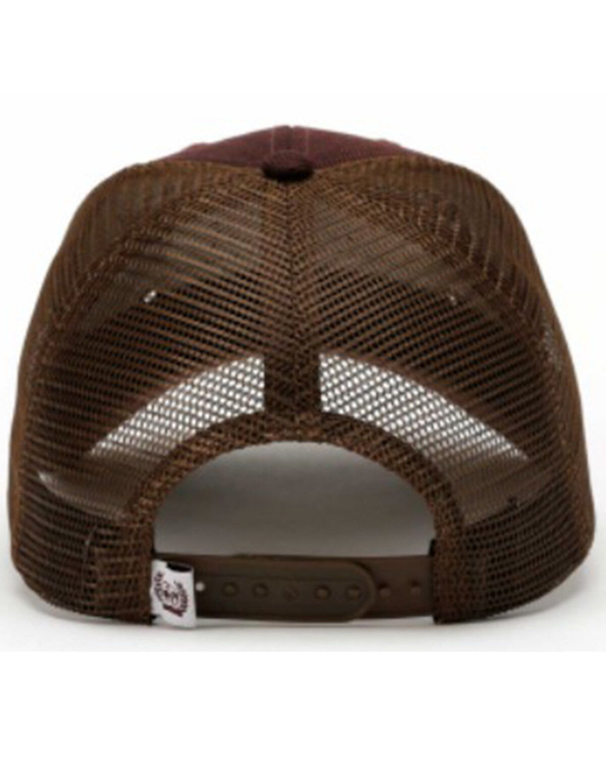 Image #2 - Cinch Men's Lead Don't Follow Ball Cap, Burgundy, hi-res