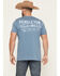 Image #1 - Pendleton Men's General Logo Short Sleeve Graphic T-Shirt, Blue, hi-res