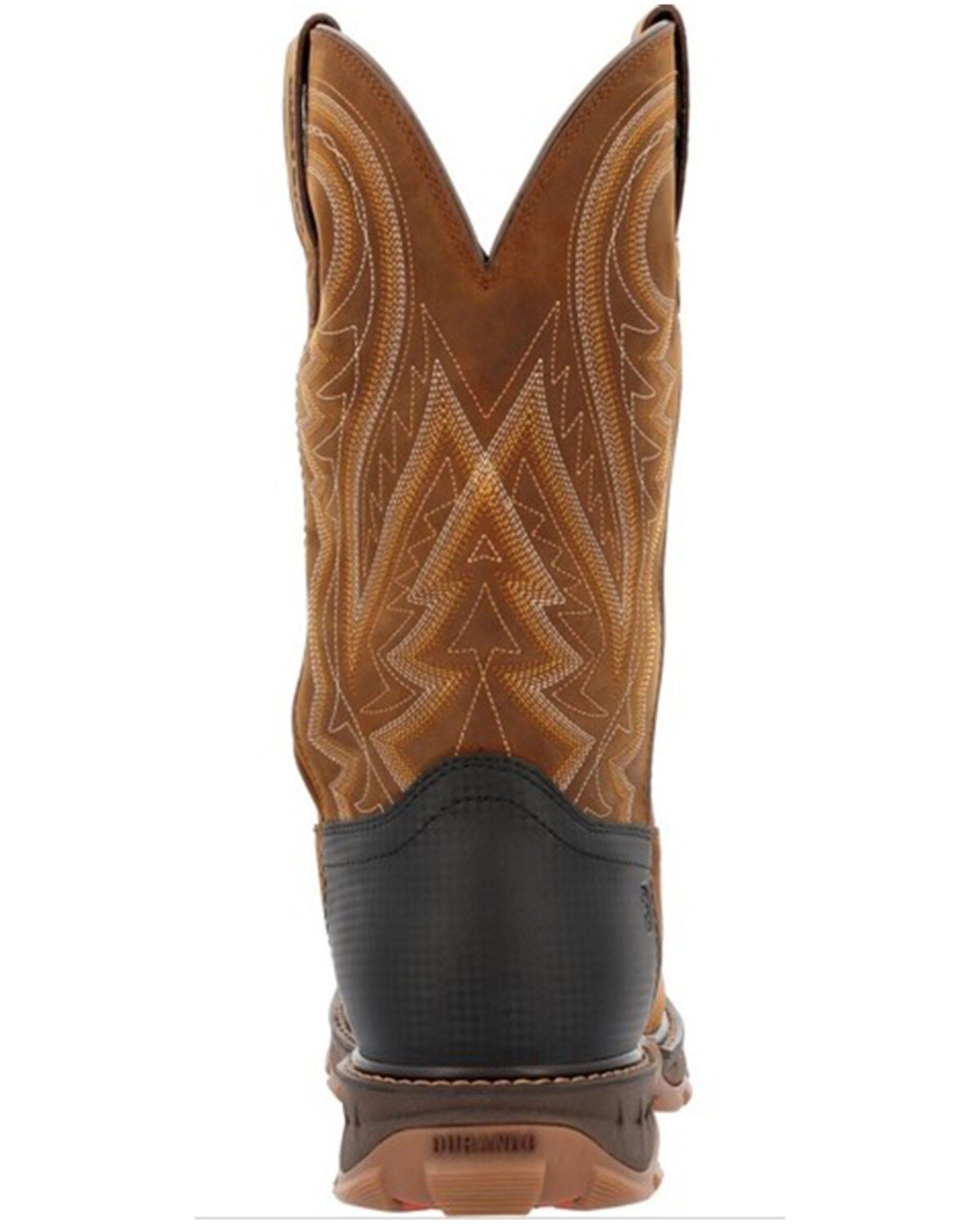 Image #5 - Durango Men's Maverick XP Waterproof Western Work Boots - Steel Toe, Coyote, hi-res