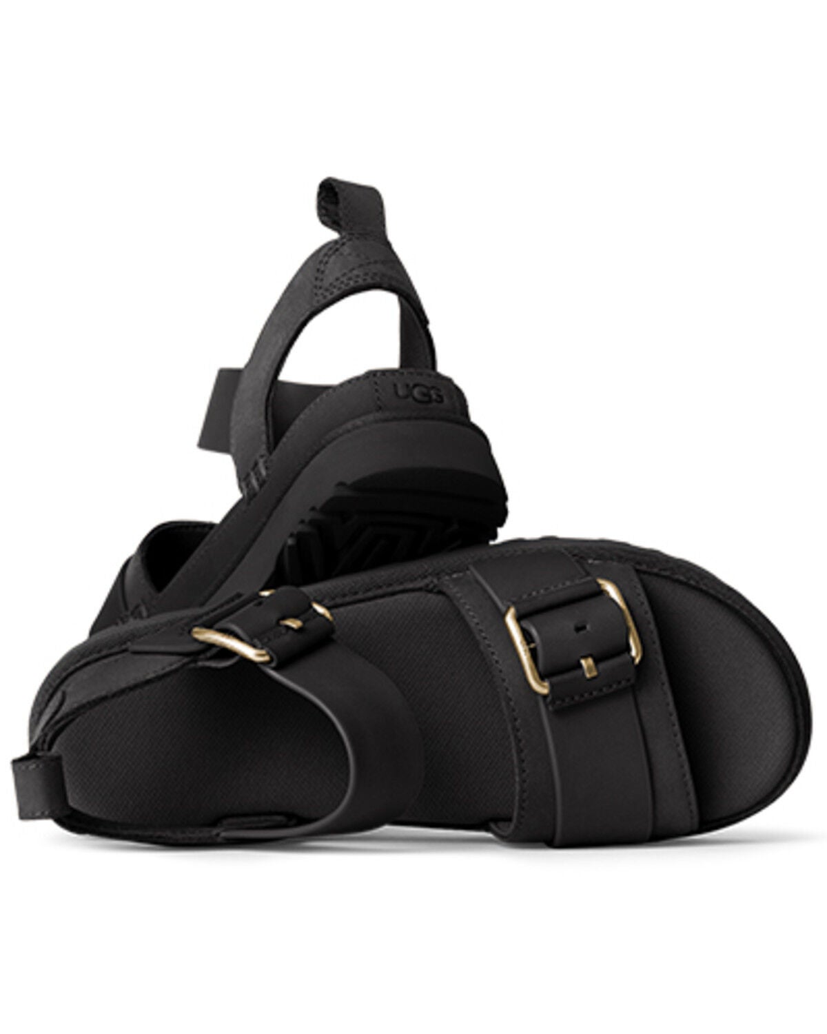 Image #4 - UGG Women's Goldenstar Villa Sandals, Black, hi-res