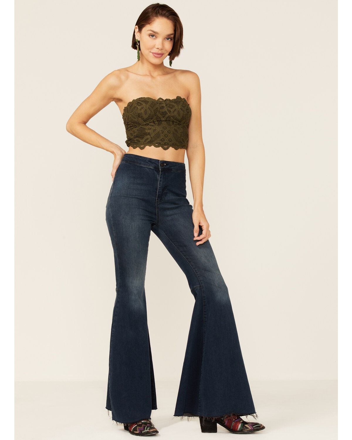 Image #4 - Free People Women's Army Adella Corset Bralette, , hi-res