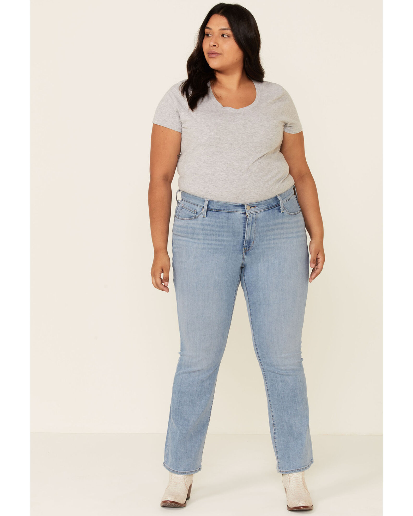 Levi's Women's Oahu Clouds Bootcut Jeans - Plus | Boot Barn