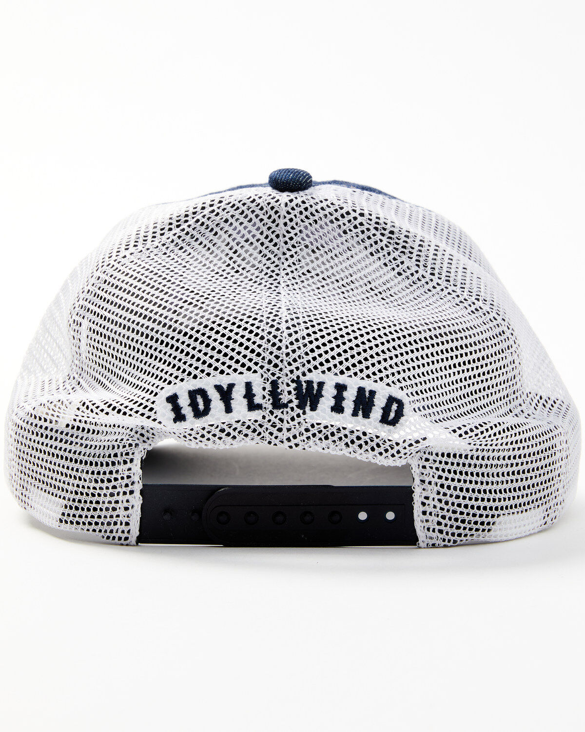 Image #3 - Idyllwind Women's Music Is Medicine Embroidered Mesh Back Ball Cap, Dark Blue, hi-res