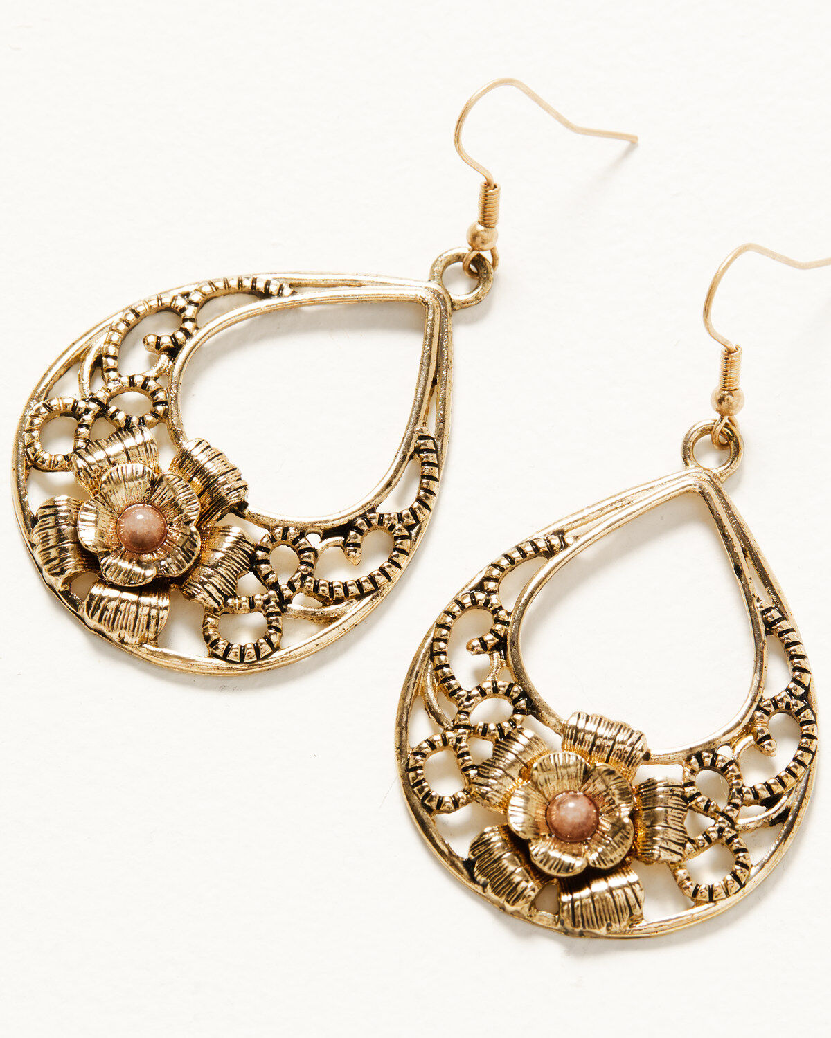 Image #2 - Shyanne Women's Golden Hour Teardrop Earrings, Gold, hi-res