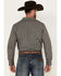 Image #4 - Gibson Trading Co Men's Remnant Paisley Print Long Sleeve Snap Western Shirt, Indigo, hi-res