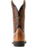 Image #3 - Ariat Men's Brush Creek Mesa Performance Western Boots - Broad Square Toe, Brown, hi-res