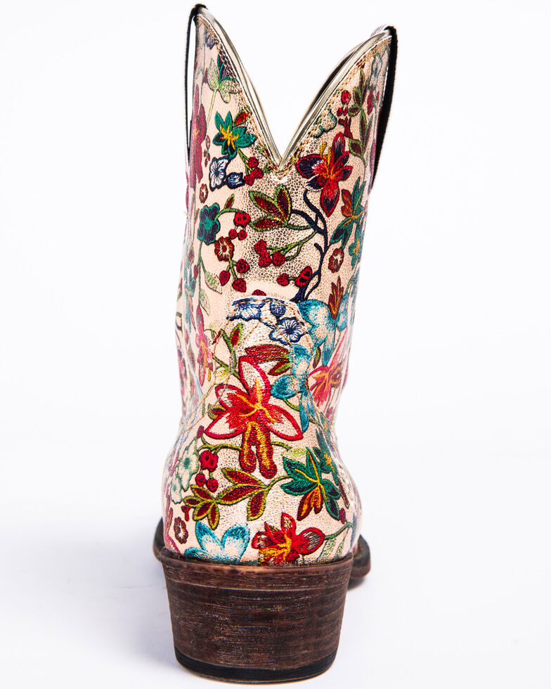 snip toe western booties