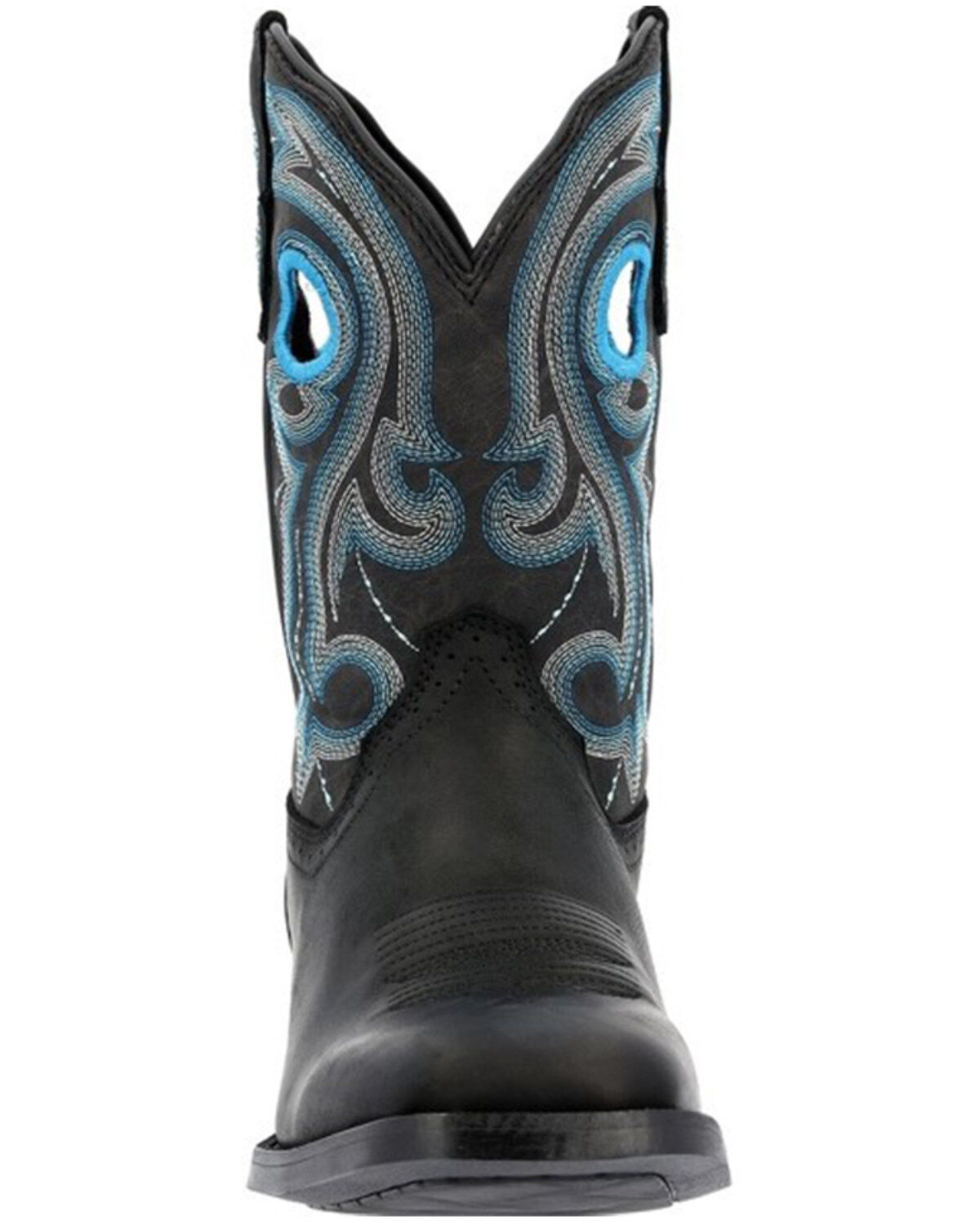 Image #3 - Durango Women's Westward Midnight Western Performance Boots - Broad Square Toe, Blue, hi-res