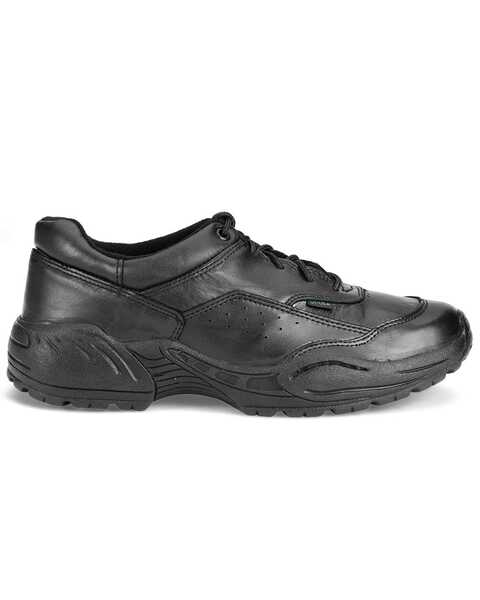 Image #2 - Rocky Men's 911 Athletic Oxford Duty Shoes, Black, hi-res