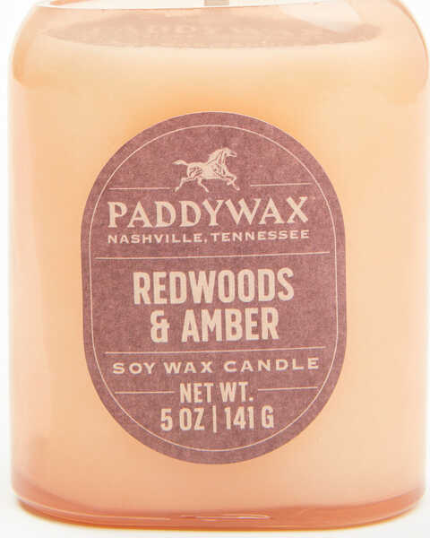Paddywax Vista 5oz Redwoods & Amber Glass Candle , No Color, hi-res