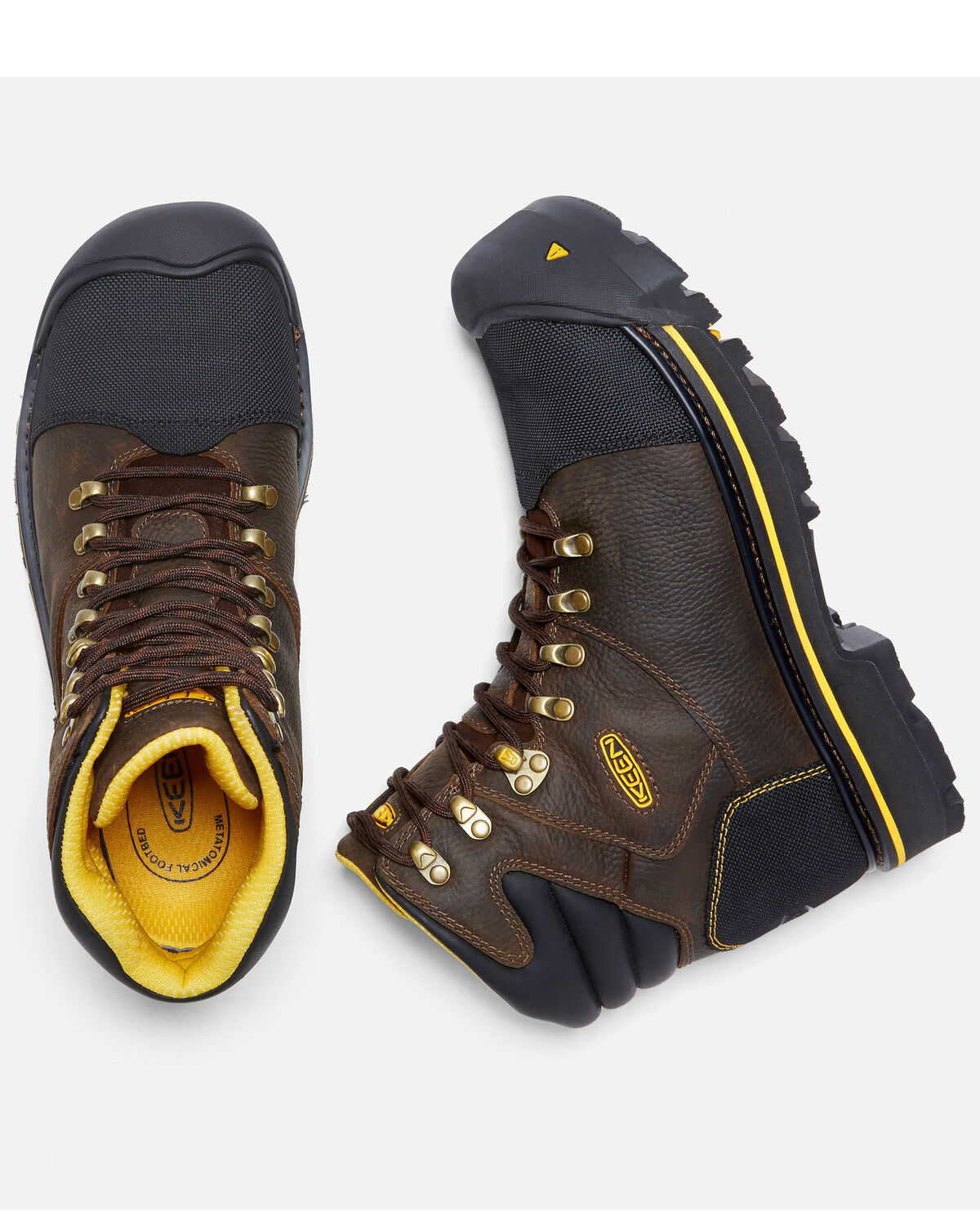 Image #5 - Keen Men's 6" Milwaukee Work Boots - Steel Toe, , hi-res