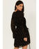 Image #4 - Idyllwind Women's Jolly Metallic Clip Dot Mini Dress, Black, hi-res