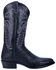 Dan Post Men's Winston Lizard Western Boots - Medium Toe, Black, hi-res