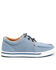 Image #2 - Wrangler By Twisted X Boys' Kicks Casual Shoes - Moc Toe, Blue, hi-res