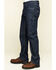 Ariat Men's M4 FR Armor Low Stretch Relaxed Bootcut Work Jeans , Blue, hi-res
