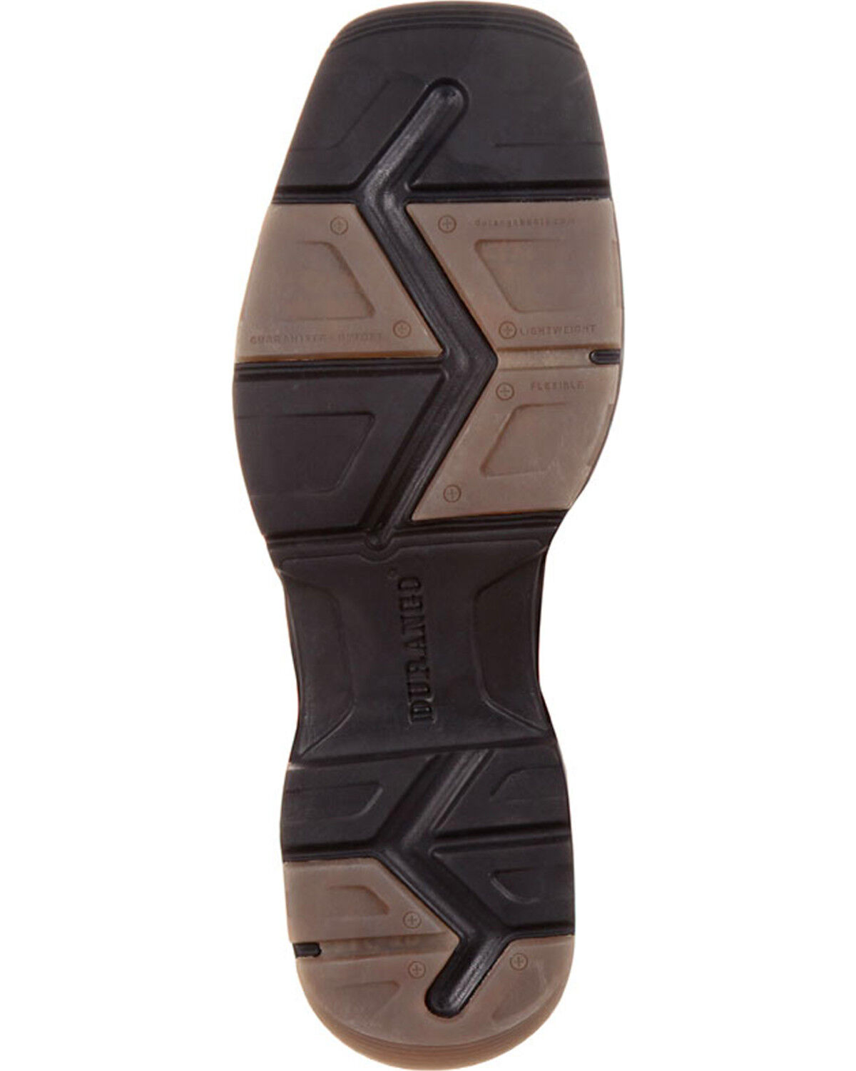 Image #5 - Durango Men's Brown Ultralite Western Saddle Boots - Square Toe , , hi-res