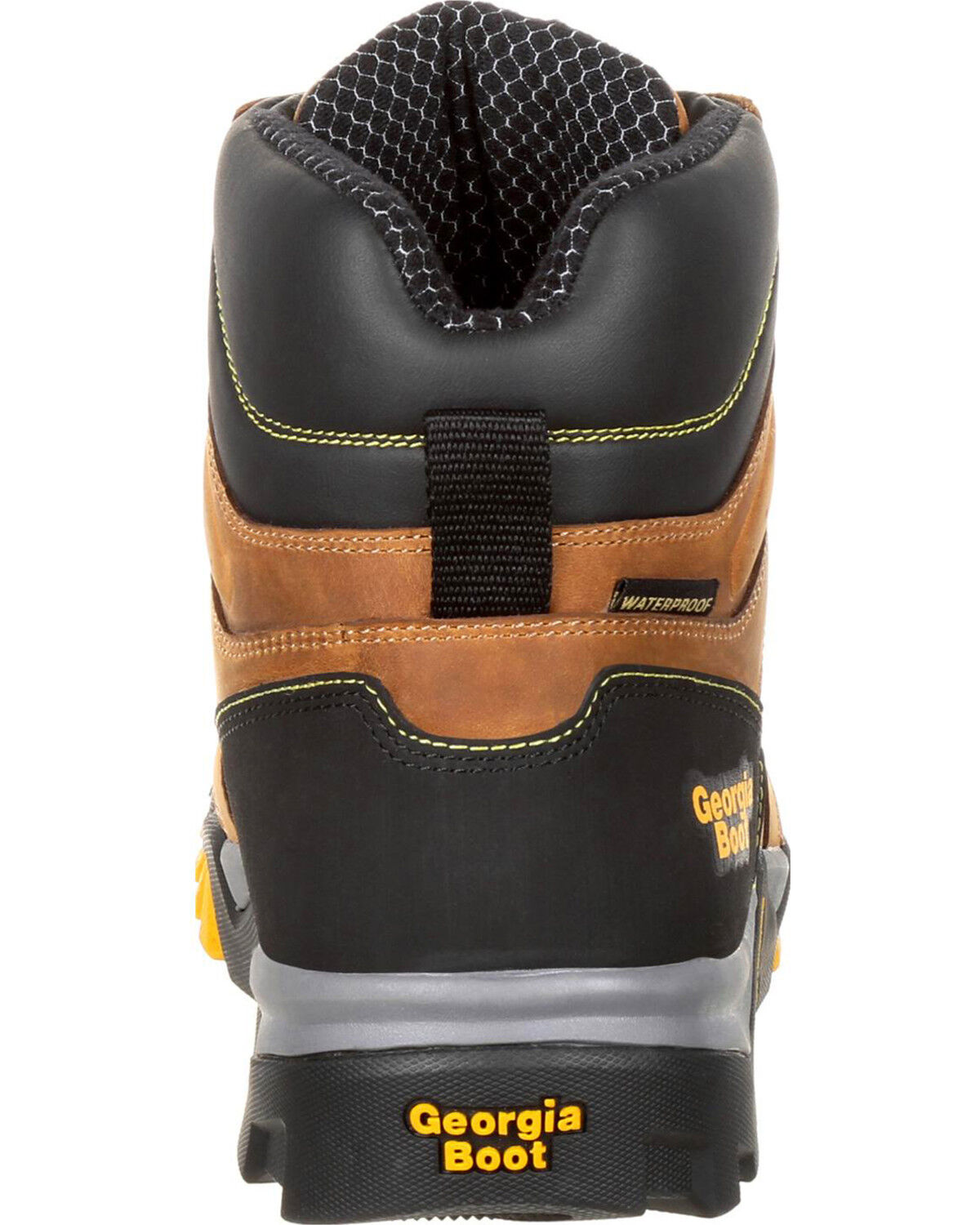 Image #7 - Georgia Boot Men's Amplitude Waterproof Work Boot, Brown, hi-res