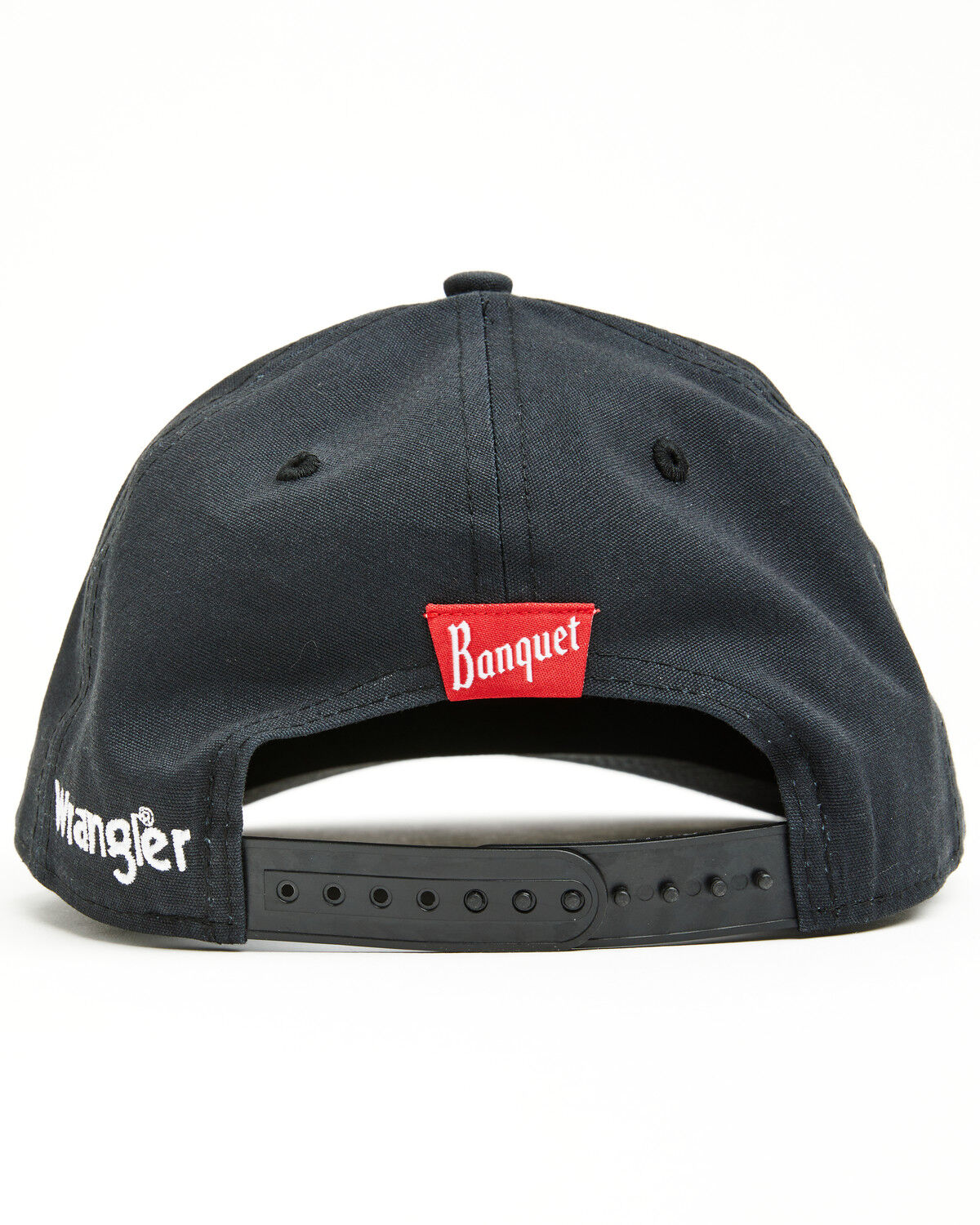 Image #3 - Wrangler X Coors Banquet Logo Patch Ball Cap, Black, hi-res