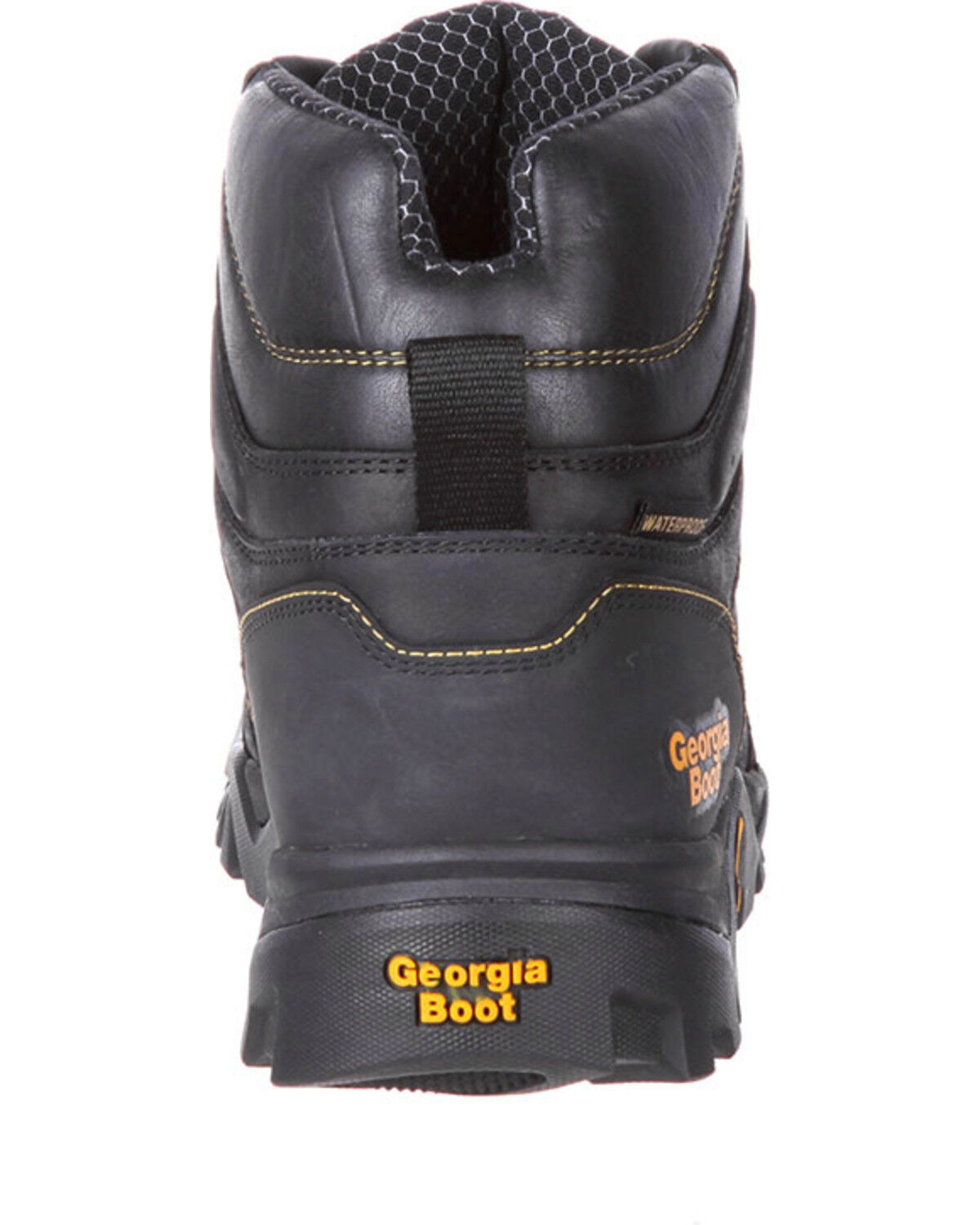 Image #7 - Georgia Boot Men's Amplitude Waterproof 6" Boots - Composite Toe, Black, hi-res