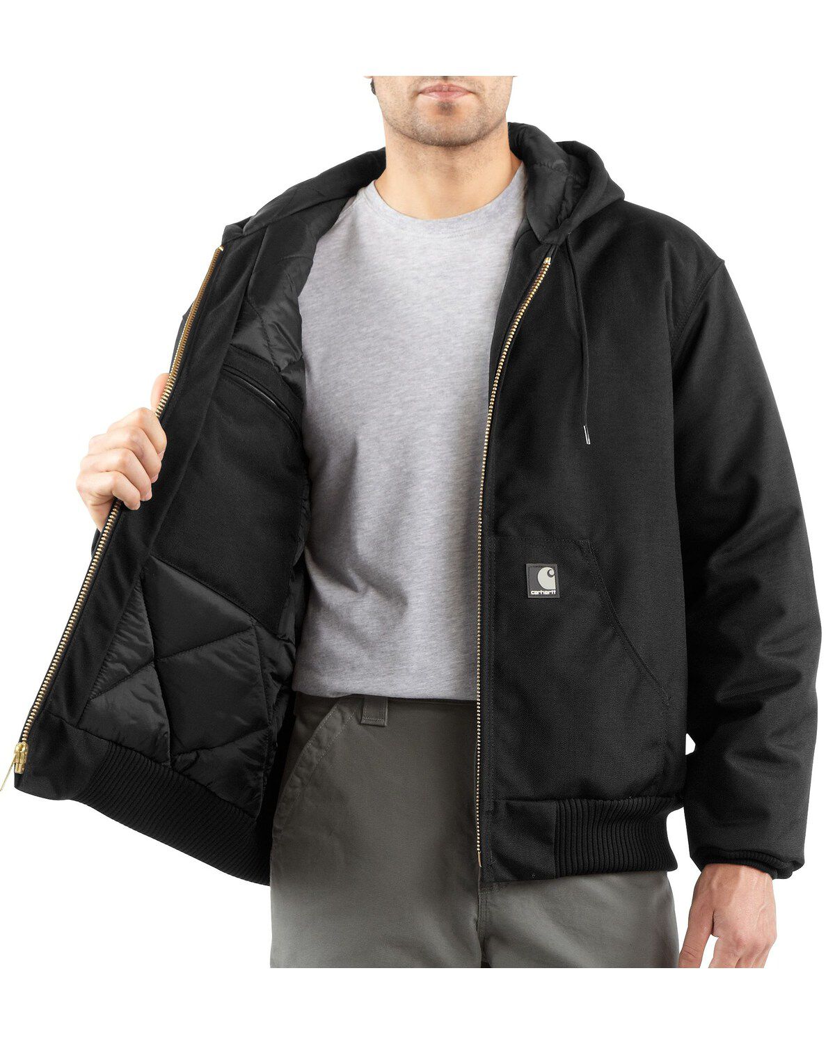 Image #4 - Carhartt Men's Extremes® Quilt-Lined Active Work Jacket, , hi-res
