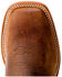 Image #5 - Horse Power Men's Bison Western Boots - Broad Square Toe, Brown, hi-res