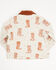 Image #3 - Shyanne Toddler Girls' Francis Cowboy Boot Snap Quilted Jacket, Oatmeal, hi-res