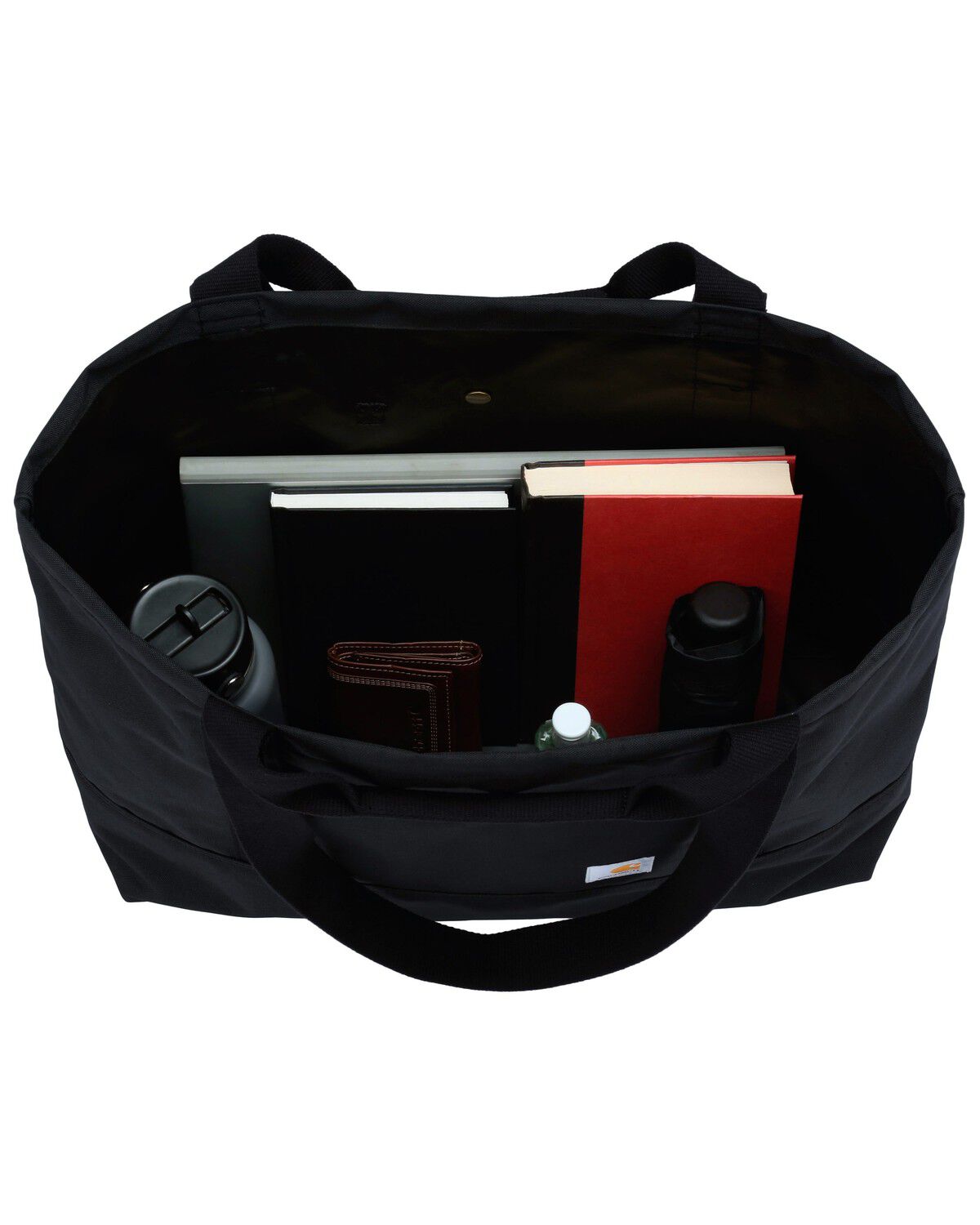 Image #4 - Carhartt 32L Classic Open Tote Bag, Black, hi-res