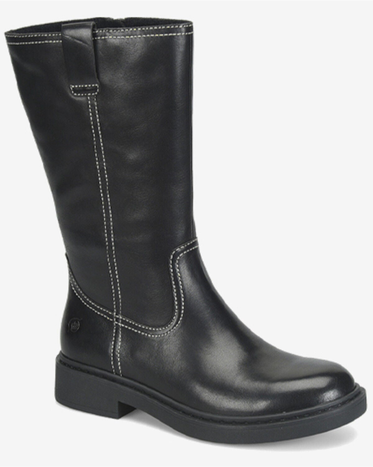 Born Women's Bradey Fashion Boots - Round Toe, Black, hi-res