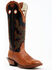 Image #1 - Hondo Boots Men's Spanish Shoulder Western Boots - Round Toe, Tan, hi-res