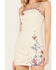 Image #2 - Shyanne Women's Americana Embroidered Denim Mini Dress, White, hi-res