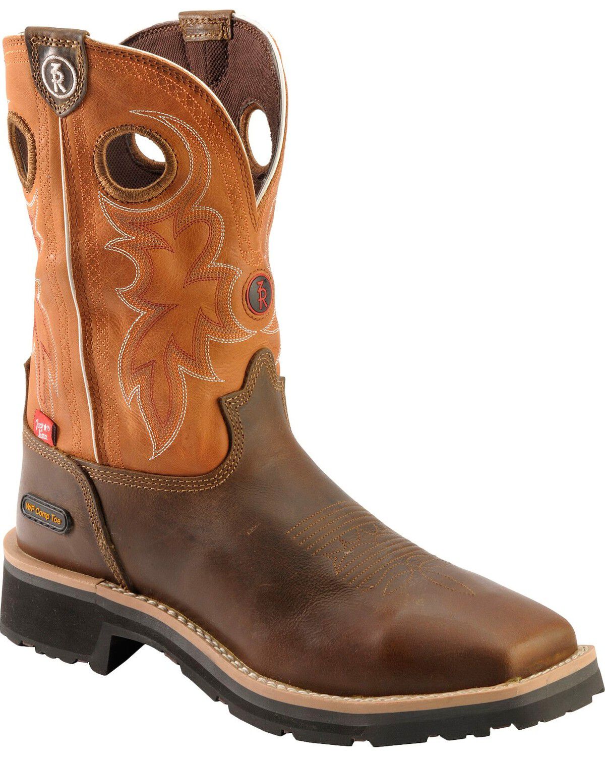 tony lama steel toe cowboy boots