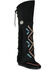 Image #1 - Azalea Wang Women's Edmund Moccasin Boot - Moc Toe, Black, hi-res