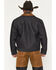 Image #4 - Wrangler X Filson Men's Sherpa Lined Denim Trucker Jacket, Indigo, hi-res