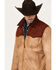 Image #2 - Scully Men's Burnished Suede Color Block Jacket, Tan, hi-res