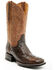 Image #1 - Shyanne Women's Mia Exotic Full Quill Ostrich Western Boots - Broad Square Toe, Chocolate, hi-res