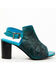 Image #2 - Roper Women's Burnished Tooled Sandals, Blue, hi-res