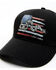 Image #2 - Cody James Men's Distressed Snake Flag Ball Cap, Black, hi-res