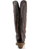 Dan Post Women's Mahan Feather Embroidery Western Boots - Snip Toe, Brown, hi-res