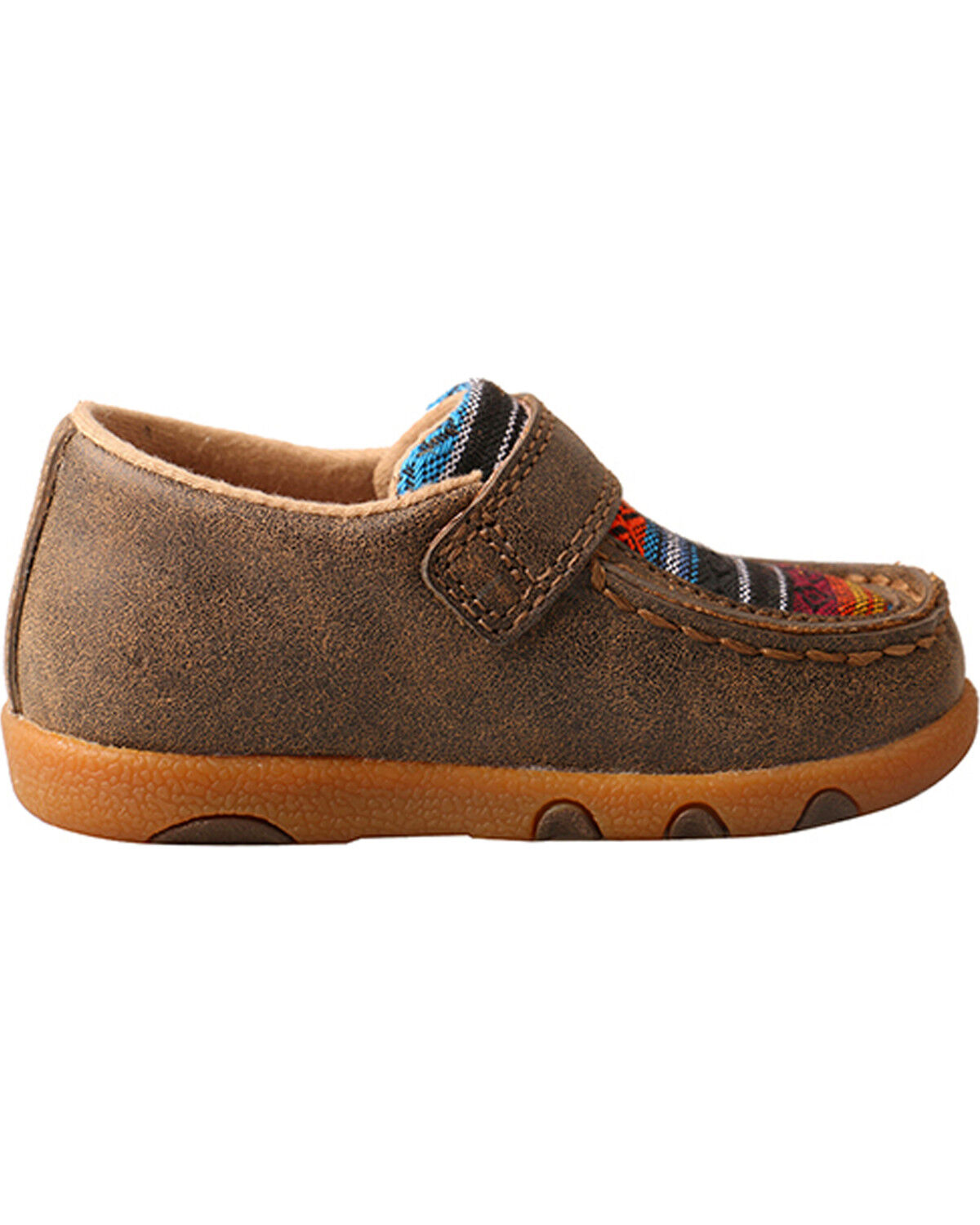Image #2 - Twisted X Toddler Boys' Driving Mocs, Brown, hi-res