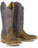 Image #3 - Tin Haul Men's Slugger Western Boots - Broad Square Toe, Tan, hi-res
