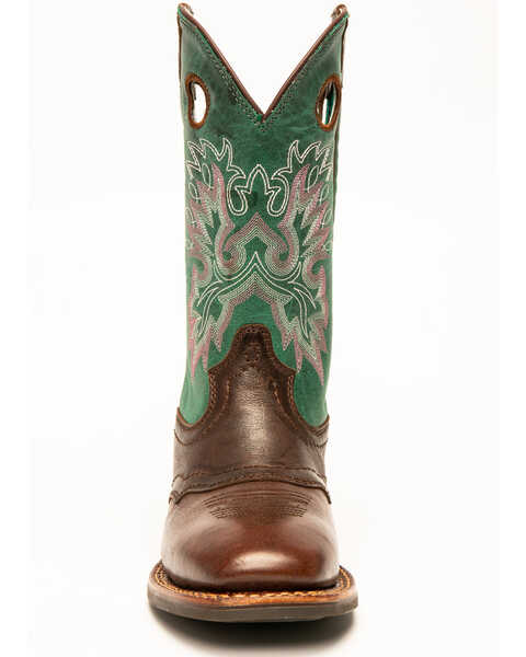 Image #4 - Shyanne Women's Turquoise Xero Gravity Western Boots - Broad Square Toe, , hi-res