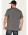 Brothers & Sons Men's Mountains Graphic Short Sleeve T-Shirt, Charcoal, hi-res