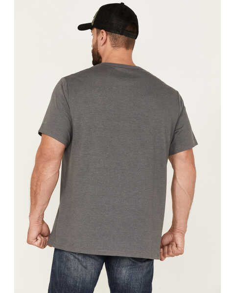 Image #4 - Brothers and Sons Men's Mountains Graphic Short Sleeve T-Shirt, Charcoal, hi-res