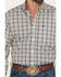 Image #3 - Ariat Men's Damon Medallion Print Long Sleeve Button-Down Western Shirt, Cream, hi-res