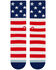 Image #2 - Stance Men's The Fourth Stars & Stripes American Old Glory Crew Socks, Red, hi-res