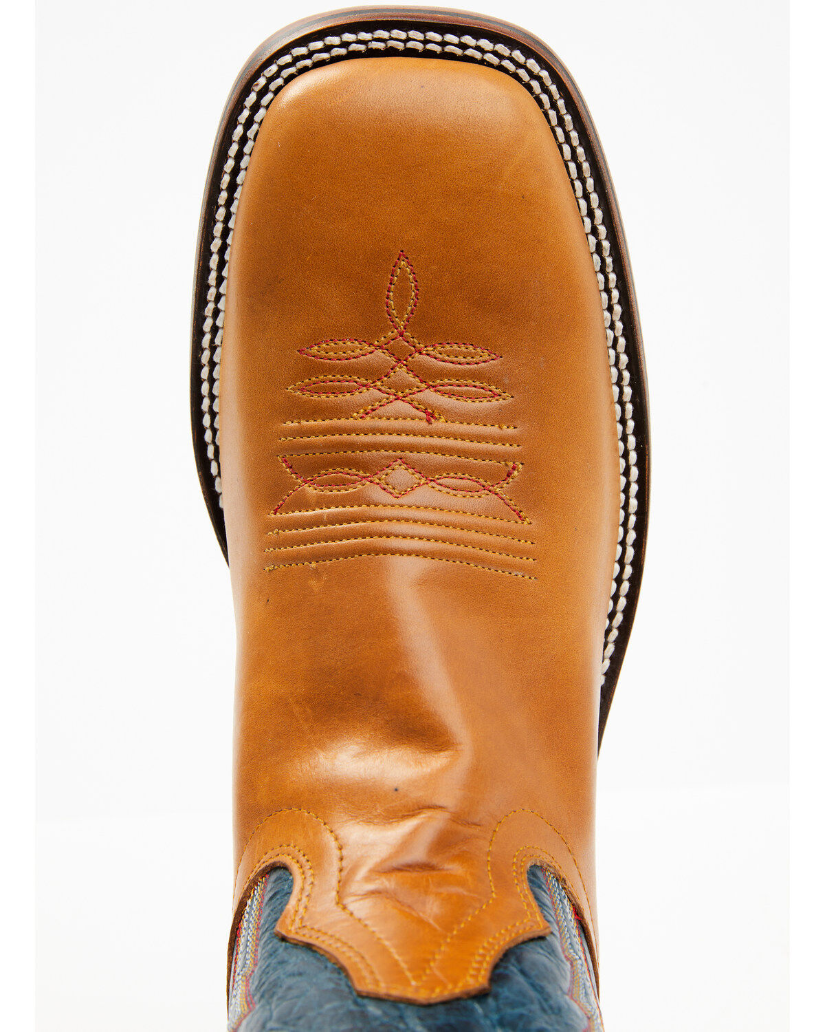 Hondo Boots Men's Crazy Horse Western Boots - Broad Square Hondo Boots Men's Crazy Horse Western Boots - Broad Square
