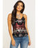Image #1 - Shyanne Women's Aztec Sequin Cami, , hi-res