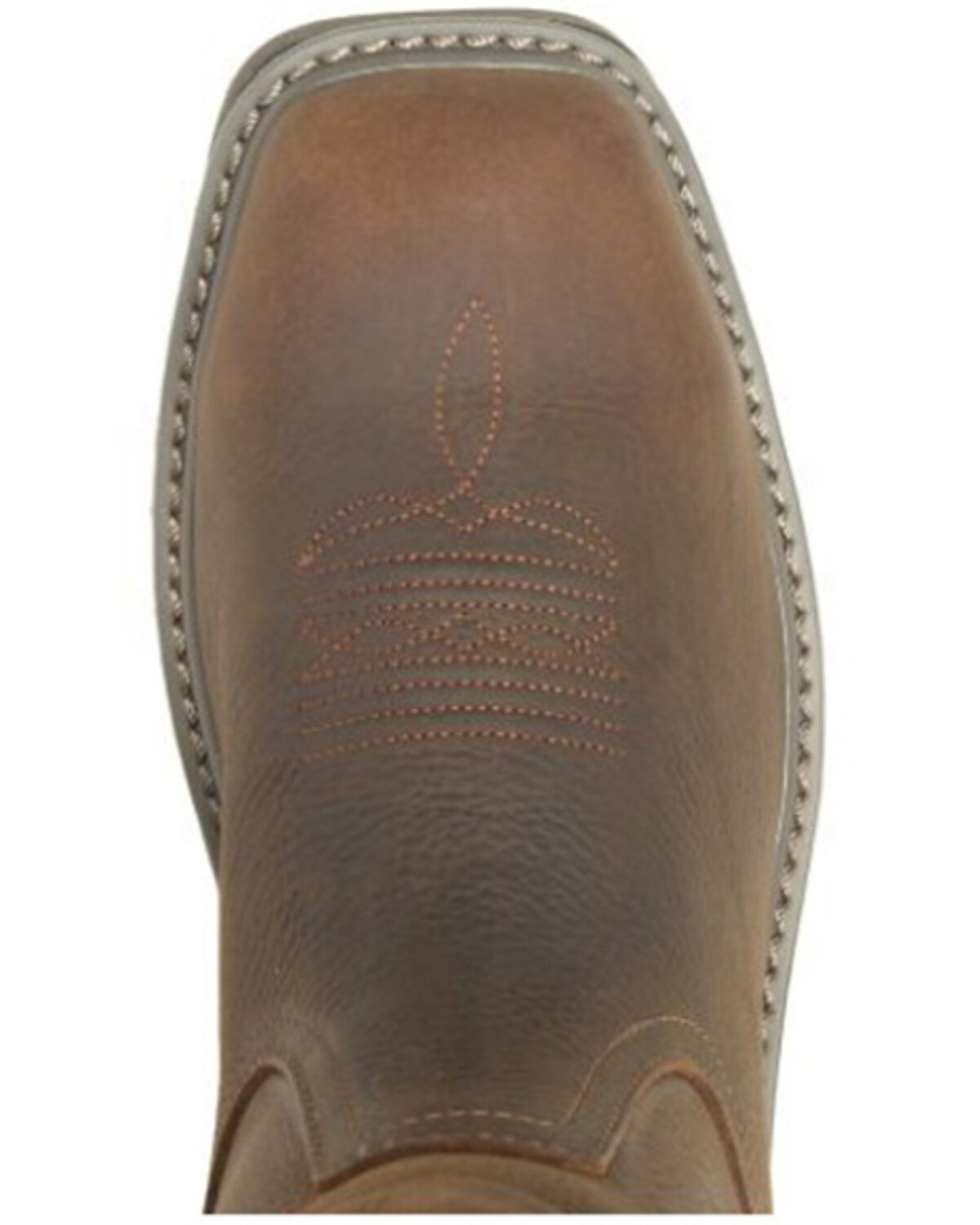 Image #4 - Wolverine Men's Floorhand Wellington Work Boots - Steel Toe, Dark Brown, hi-res